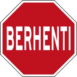 Stop and give way to all drivers.