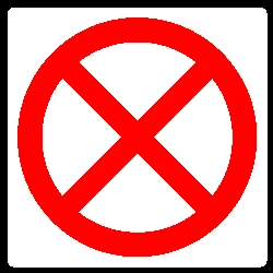 Entry prohibited.