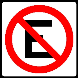 Parking prohibited.