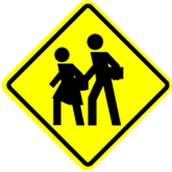 Warning for children.