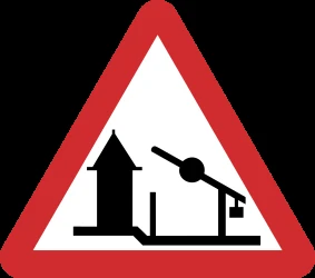 Warning for a checkpoint.