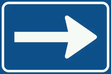 Road with one-way traffic.