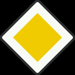 Begin of a priority road.