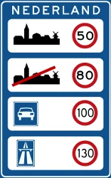 National speed limits.