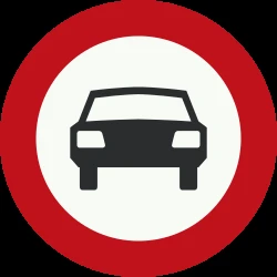 Cars prohibited.