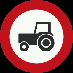 Tractors prohibited.