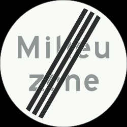 End of the low-emission zone.