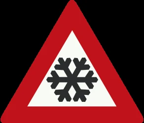 Warning for snow and sleet.