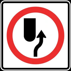 Passing right mandatory.