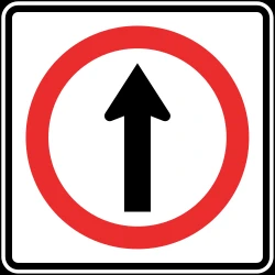 Driving straight ahead mandatory.