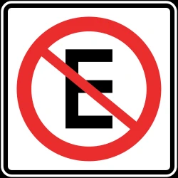 Parking prohibited.