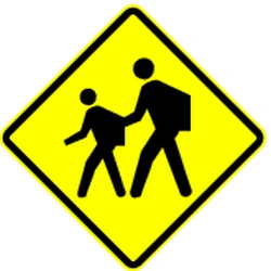 Warning for children.