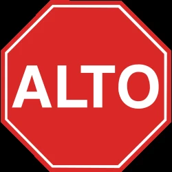 Stop and give way to all drivers.