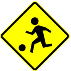 Warning for a playground.