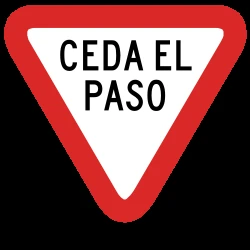 Give way to all drivers.