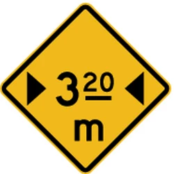 Warning for a limited width.