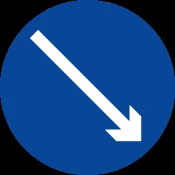 Passing right mandatory.