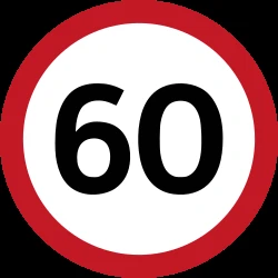 Begin of a speed limit.