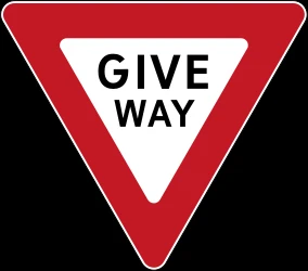 Give way to all drivers.