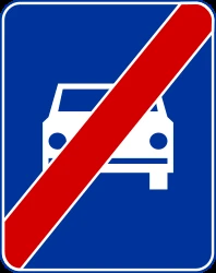 End of the expressway.