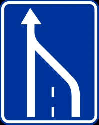 End of a lane.