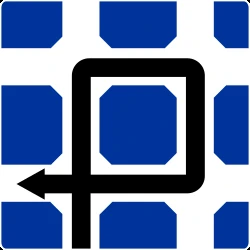 Route to be followed in order to turn left.