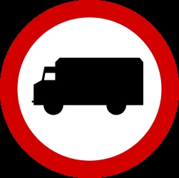 Trucks prohibited.