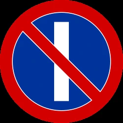 Parking prohibited on odd dates.