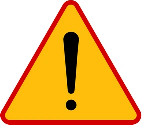 Warning for a danger with no specific traffic sign.