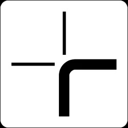 Curve of the main road.