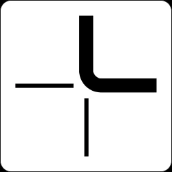 Curve of the main road.