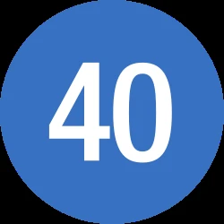 Begin of a minimum speed.