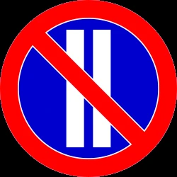 Parking prohibited on even dates.