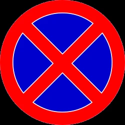 Parking and stopping prohibited.