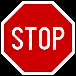 Stop and give way to all drivers.