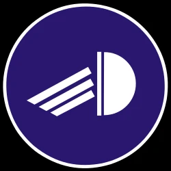 Mandatory lights on.