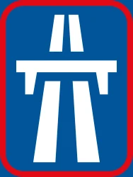 Begin of a motorway.