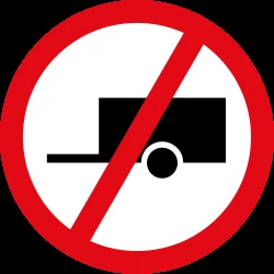 Trailers prohibited.