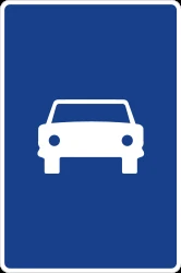 Begin of an expressway.