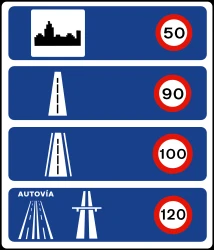 National speed limits.