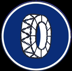 Snow chains mandatory.