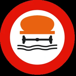 Vehicles with polluted fluids prohibited.