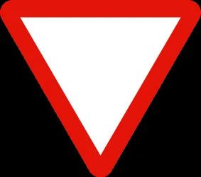 Give way to all drivers.