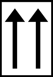 Overview of the lanes and their direction.