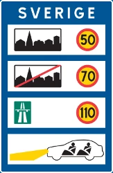 National speed limits.