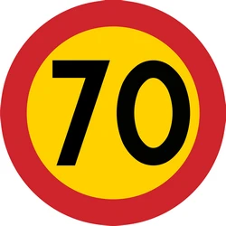 Begin of a speed limit.