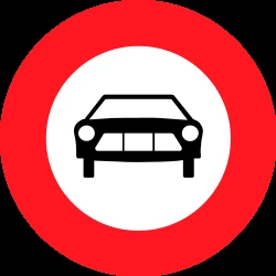 Cars prohibited.