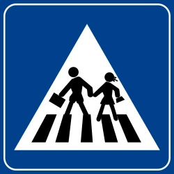 Crossing for children.