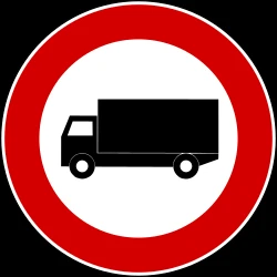 Trucks prohibited.