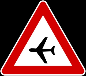 Warning for low-flying aircrafts.